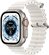 Apple Watch Ultra GPS + Cellular 49mm Titanium Case with White Ocean Band MNH83