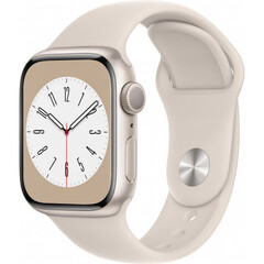 Apple Watch Series 8 41мм Starlight MNP63