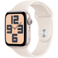 Apple Watch SE 2 2024 GPS 44mm Starlight Aluminium Case with Starlight Sport Band